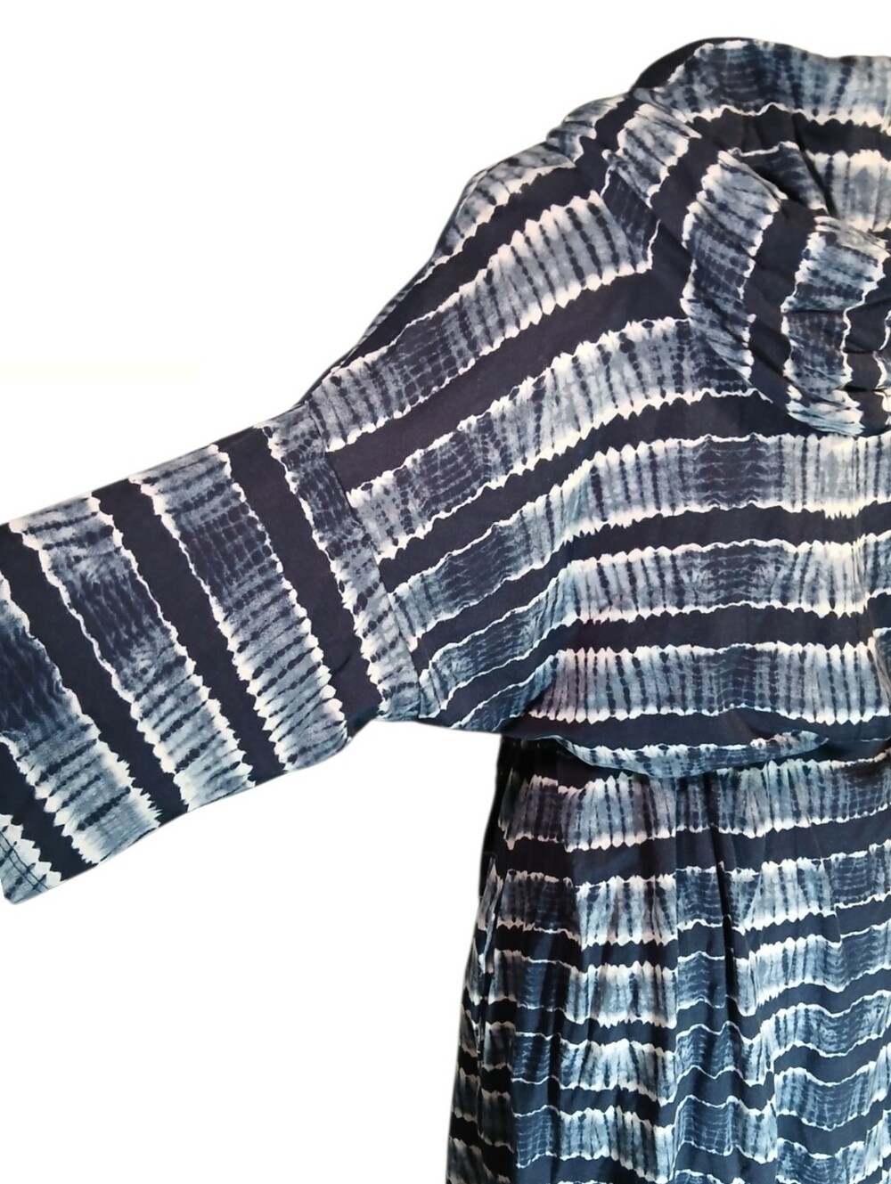 Michael Kors Tye Dye Hoodie Dress Short Sleeve Sz 2X - Picture 5 of 8